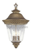 Three-Light Outdoor Hanging Lantern Fixture - P5515-86 - bulbs.com