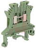 UK 1.5 N Green IEC Screw Clamp TerminalBlock - 30-14 AWG - 70169324 - Allied Electronics, Inc.