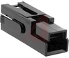Connector, Power Lock; Polycarbonate; 1; Hermaphroditic; In-Line; Black - 70086978 - Allied Electronics, Inc.
