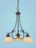 Mid. Chandeliers-Glass Down - 664690 - Capital Lighting, Inc.