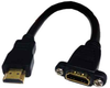 10ft Panel Mount HDMI Cable with Hi-Speed Ethernet v1.4 -- HDMI-PM-10 - Image