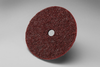 3M Scotch-Brite SC-DH Non-Woven Aluminum Oxide Hook & Loop Disc - Medium Grade - 7 1/2 in Diameter - 7/8 in Center Hole - 93150 - 048011-93150 - R. S. Hughes Company, Inc.