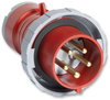 Conn, Mains Plug, 16A, 415V, Red; Current Rating Abb - 41X2843 - Newark, An Avnet Company