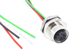 Sensor Cord, M12 Rcpt-Free End, 304.8Mm Rohs Compliant Norcomp - 71AH4173 - Newark, An Avnet Company