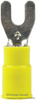 Terminal, Fork, Stud 10, Crimp, Yellow; Product Range 3M - 66W6302 - Newark, An Avnet Company