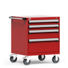 R mobile cabinet for punching tools, 4 drawers (30