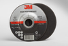 3M COW Ceramic Cutoff Wheel - Type 27 (Depressed Center) - 36 Grit Very Coarse Grade - 4 1/2 in Diameter - 7/8 in Center Hole - Thickness 7/8 in - 66578 -- 051115-66578 - Image