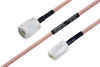 MIL-DTL-17 N Male to N Female Cable 30 Inch Length Using M17/60-RG142 Coax - PE3M0009-30 - Pasternack
