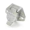 Heavy-Duty Connector Socket 37661, 2 Pole, 12-24VDC, 15A - 37661 - Waytek, Inc.