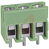 Terminal Block, Printed Circuit; 16 A; 250 V; 5 mm; 3; 5 mm; Soldering Mount - 70054333 - Allied Electronics, Inc.