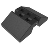 Butt Hinge, 30 mm size, with Threaded Mount, Polyamide, Black -- EH-DHIF-4530-II - Image