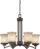 60-4125 Mid. Chandeliers-Glass Up - 645643 - Capital Lighting, Inc.