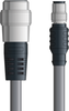 DN4110058F01 - LAPP UNITRONIC® DeviceNet Cordsets 14 & 18 AWG / 1 + 1 pair Bus - Gray PVC - 7/8 in Male / M12 Male connectors - 1m - OLFDN4110058F01 - Lapp Tannehill
