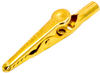 Alligator Clip, Gold Plated Steel, 7.9Mm; Connector Type Mueller Electric - 43AC2236 - Newark, An Avnet Company