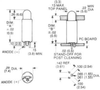 Indicator, Led Pcb, T-1 3/4, Red, 2V; Led Color Vcc (Visual Communications Company) - 95F9435 - Newark, An Avnet Company