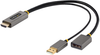 Adaptr Cable, Hdmi+Usb Plug-Dp Rcpt/30Cm Rohs Compliant Startech - 59AK7652 - Newark, An Avnet Company
