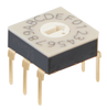Ultra-Thin DIP Rotary Switch - FD01FR16P-S - NKK Switches