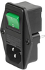 Iec C14 Inlet, 10A, 250Vac, Qc, Panel; Connector Type Schurter - 23M1709 - Newark, An Avnet Company