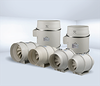 PTF-P SERIES - Mixed-Flow Inline Duct Fans - PTF-150P L 100-120V/60Hz - Pelonis Technologies, Inc.