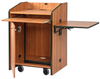 Economy Podium withRack Mount - PD3004 - Video Furniture International, Inc.