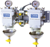 SWK-2000-10 Duplex, Clear Bowl with Metal Heat Deflector