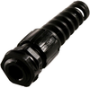 Cord Connector, Straight Male, 1/2In, Black; Thread Size Imperial Hubbell Wiring Devices - 24K3879 - Newark, An Avnet Company