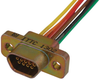 Cable Assy, Micro-D Rcpt-Free End, 18; Connector To Connector Itt Cannon - 38P3426 - Newark, An Avnet Company