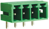 Terminal Block, Header, 4Pos, R/a, Th; Gender Camdenboss - 78Y6472 - Newark, An Avnet Company
