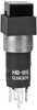 Pushbutton Switches SPDT W/BLCK CAP SERIES HB -- 558-HB16SKW01-A - Image