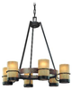 F1846BB Mid. Chandeliers-Pillar Candle - 433336 - Capital Lighting, Inc.