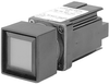 Amber Lens 22.5 mm Square PB -- 800MB-CPAL16AAK - Image