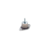 #10-32 Stud, 2.8 - 7.2 lb./leg Optimum Load, Flanged Silicone Gel Vibration Damper - A10Z64-SF02 - Stock Drive Products & Sterling Instrument - SDP/SI