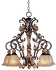 Mid. Chandeliers-Glass Down - 81357 - Light Center (The)