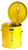 Justrite Yellow 2 gal Safety Can - 697841-01065 - 697841-01065 - R. S. Hughes Company, Inc.