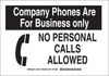 Brady B-555 Aluminum Rectangle White Prohibited Activities Sign - 14 in Width x 10 in Height - 128217 - 754473-76980 - R. S. Hughes Company, Inc.