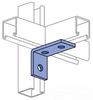 Channel/Strut 90 Deg Angle Plate - P1458 GR - Atkore International