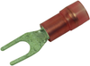 Terminal, Spade/fork, #6, Crimp, Red; Product Range Multicomp Pro - 34P2361 - Newark, An Avnet Company