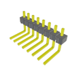 Headers, Male Pins - 612-MTSW-108-22-T-S-100-RE-ND - DigiKey