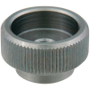 Female Grip Hand Wheel & Knob: Diameter, #10-24 Threads, Stainless Steel -- KHJ-116 - Image