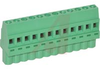 Plug, Terminal Block; 30 to 14 AWG; 12;12 A; 300 V; M3; Screw Cage; 5.08 mm - 70078105 - Allied Electronics, Inc.
