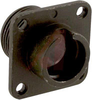 connector comp,shell only,metal circular,box recept,no bkshl,size 12s,olive drab - 70141289 - Allied Electronics, Inc.