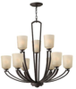 4438KZ Mid. Chandeliers-Glass Up - 454838 - Capital Lighting, Inc.
