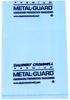 Blue VCI Flat Poly Bag - 6 in x 4 in - 4 mil thick - SHP-9036 -- SHP-9036 - Image