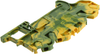 Terminal Block, Dinrail, 4Pos, 12Awg Rohs Compliant Entrelec Te Connectivity - 76AH6216 - Newark, An Avnet Company