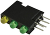 Pcb Indicator, 3 Led, Green/yellow; Led Color Dialight - 30K3491 - Newark, An Avnet Company
