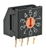 SWITCH ROTARY DIP BCD 100MA 5V -- FR01FR10H-06XL-S