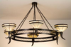72557 Large Chandeliers-Glass Shade - 472254 - Capital Lighting, Inc.
