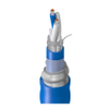 Blue Hose®, 1 Pr #20 Str TC, PE Ins Blu, Clr, Foil+TC Braid Shld, PVC Jkt, SIA Armor, PVC Jkt, CM - 139463 - Belden Inc.