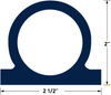 60 Durometer EPDM Profile Centerbulbs -- PR6881