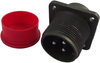 Circular Connector, Receptacle, Size 16, 3 Position, Box; Military Specification Amphenol Industrial - 85C4033 - Newark, An Avnet Company